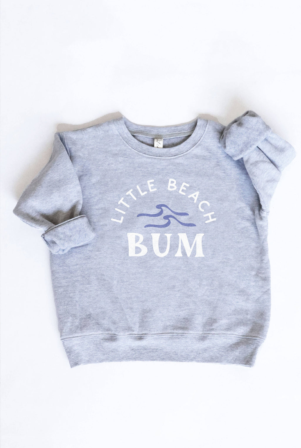 LITTLE BEACH BUM Toddler Graphic Sweatshirt
