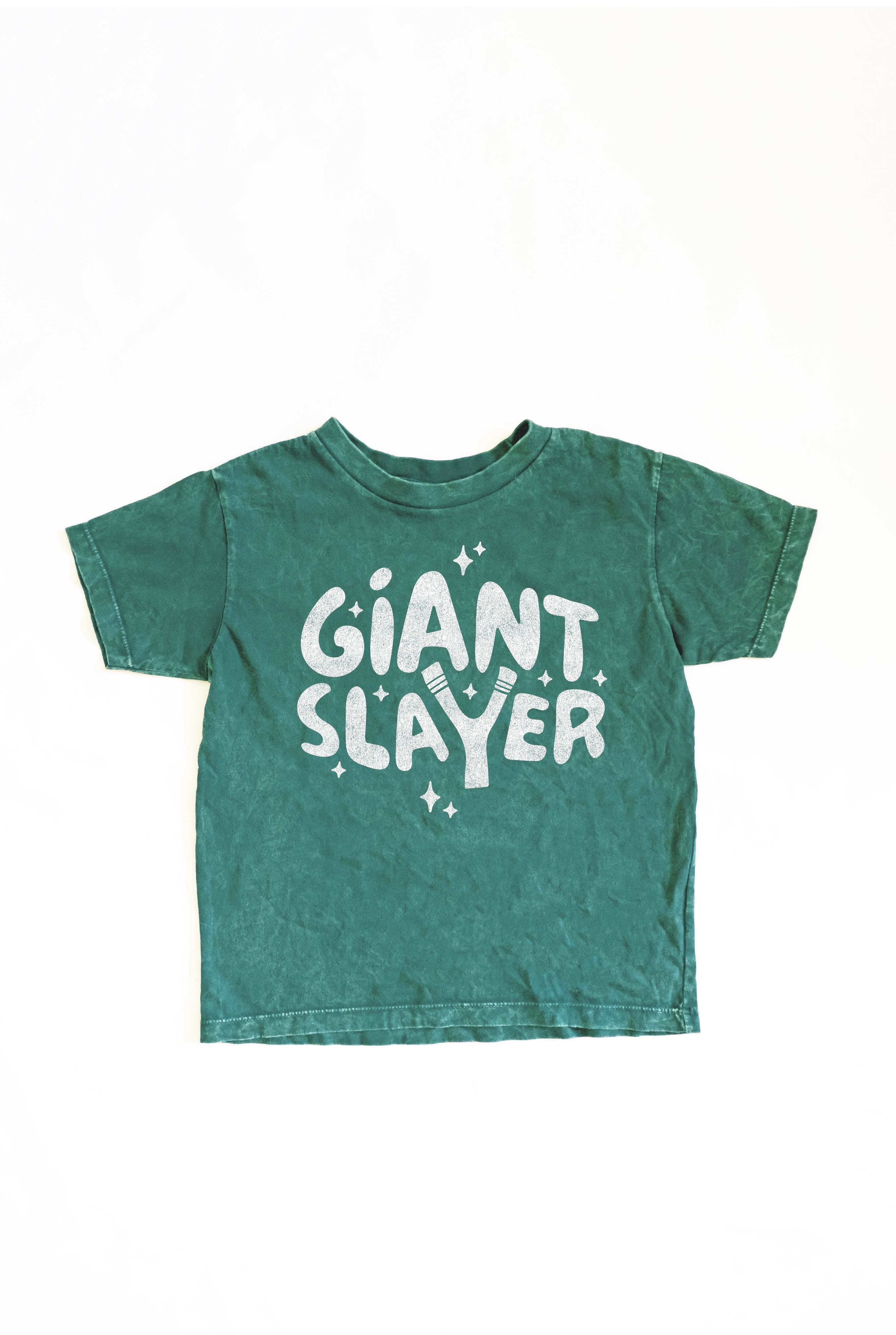 GIANT SLAYER Toddler Washed Graphic Top