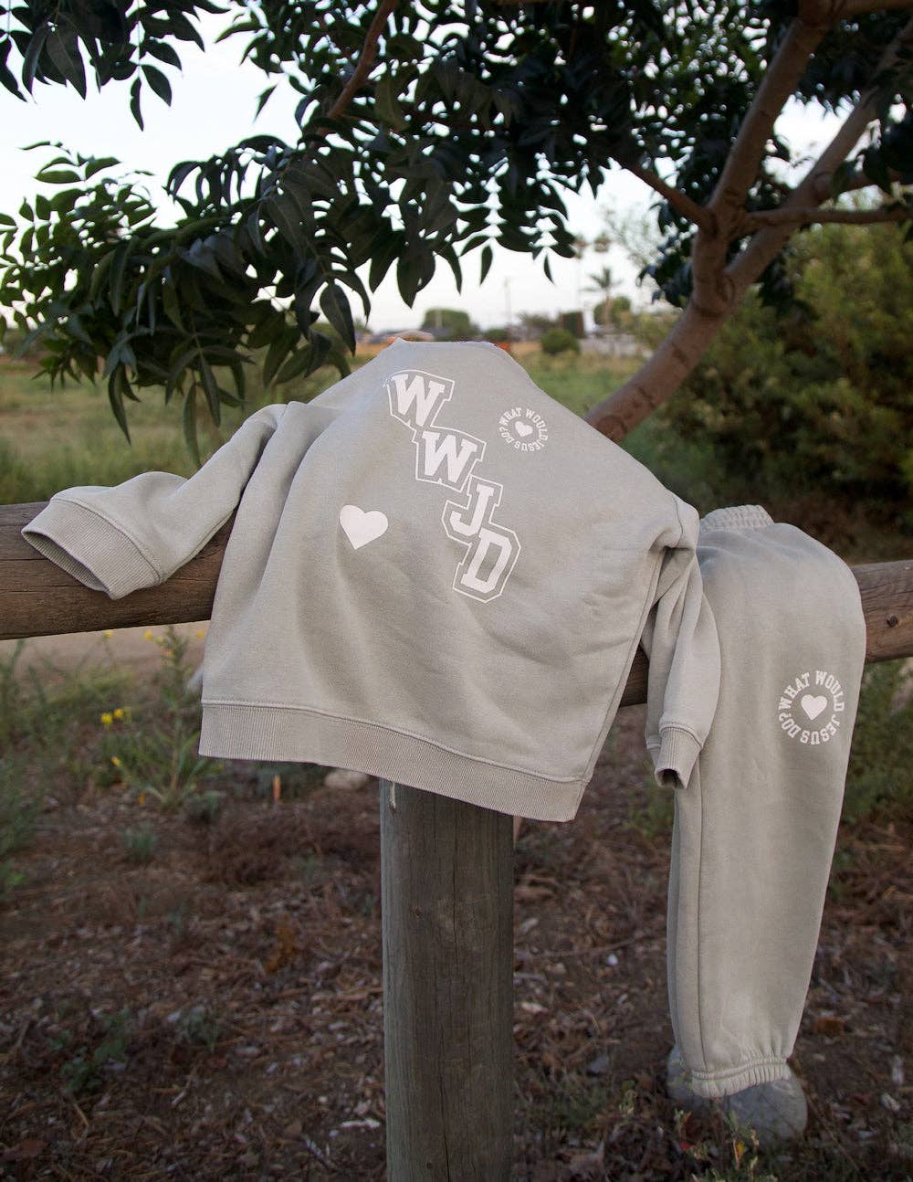 WWJD Varsity Kids Crewneck: 3T