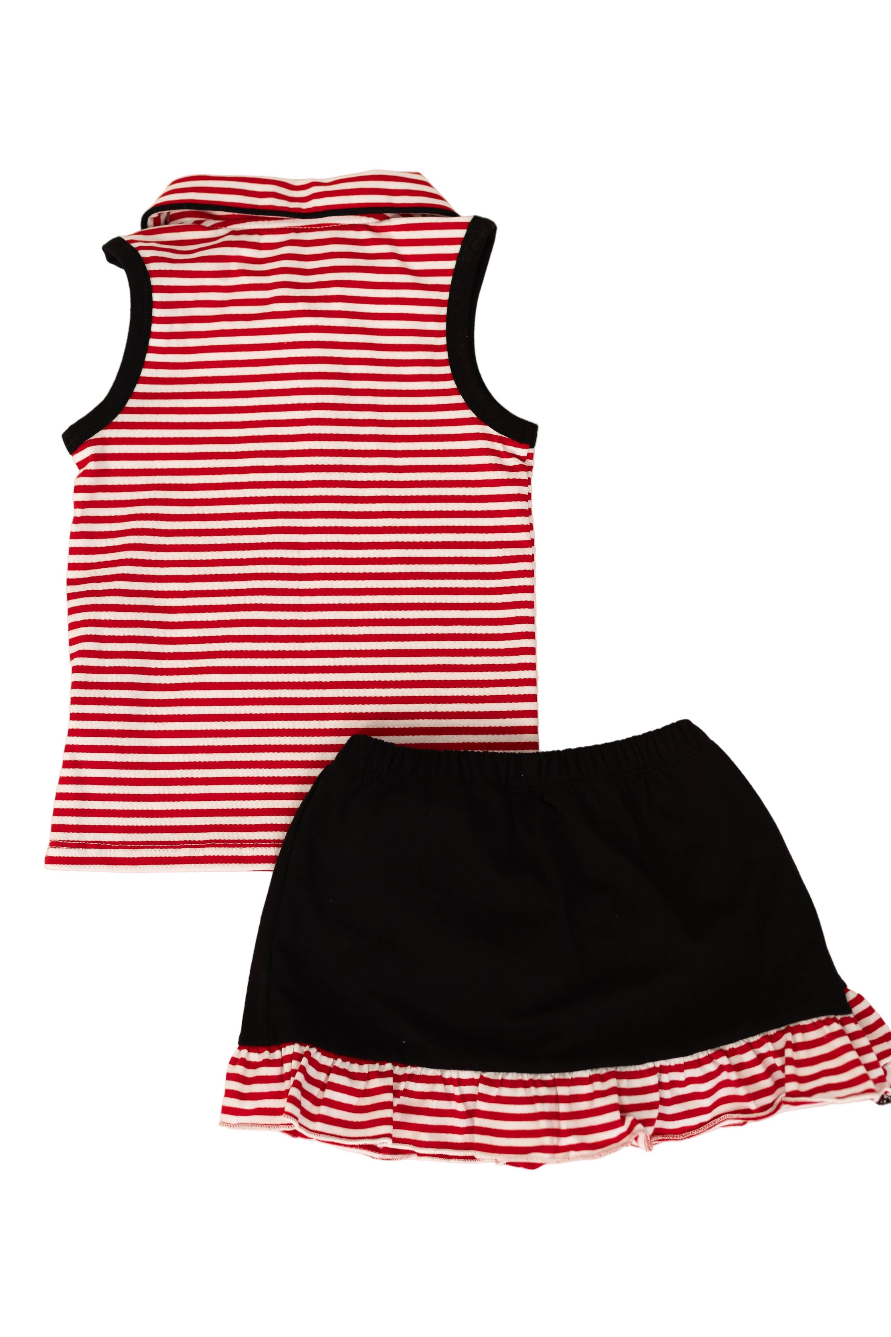 Gameday Cheer Set Red & Black