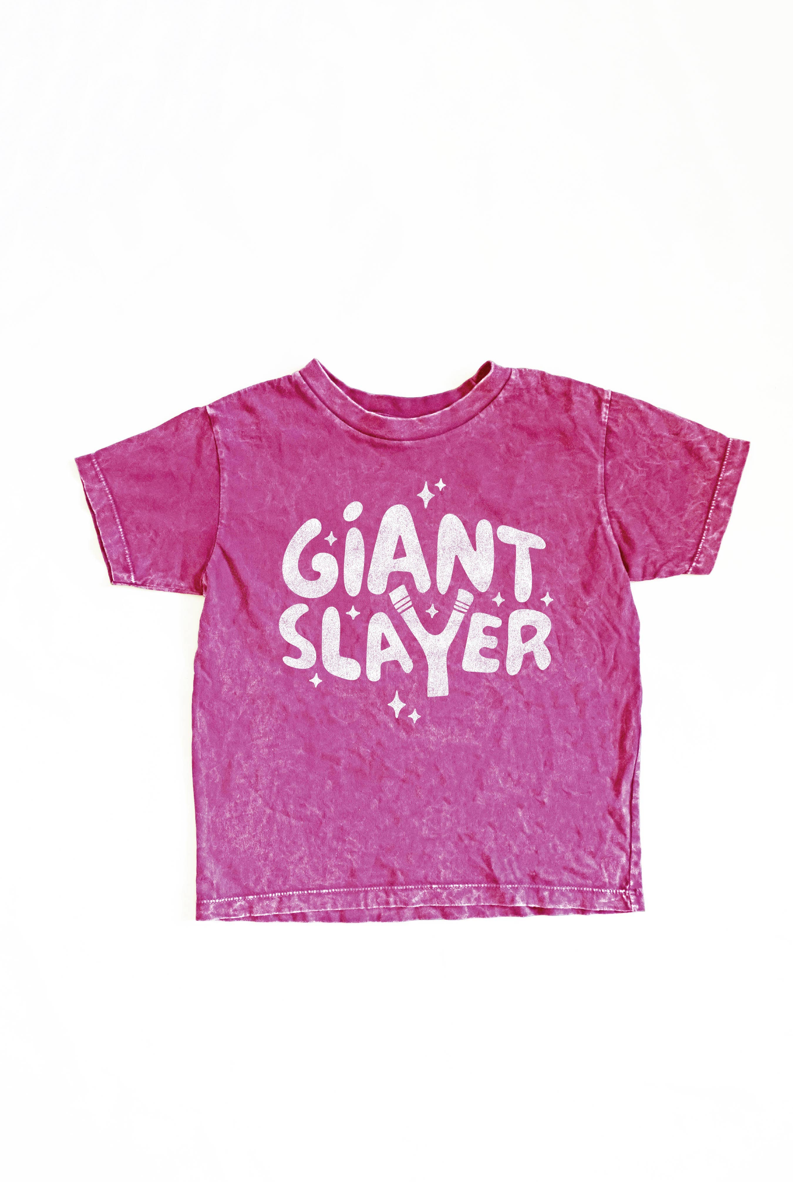 GIANT SLAYER Toddler Washed Graphic Top