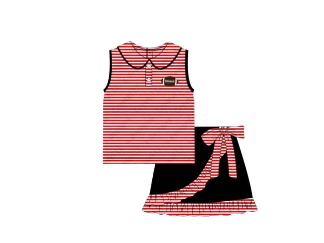 Gameday Cheer Set Red & Black