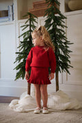 Knit Ruffle Skirt Set