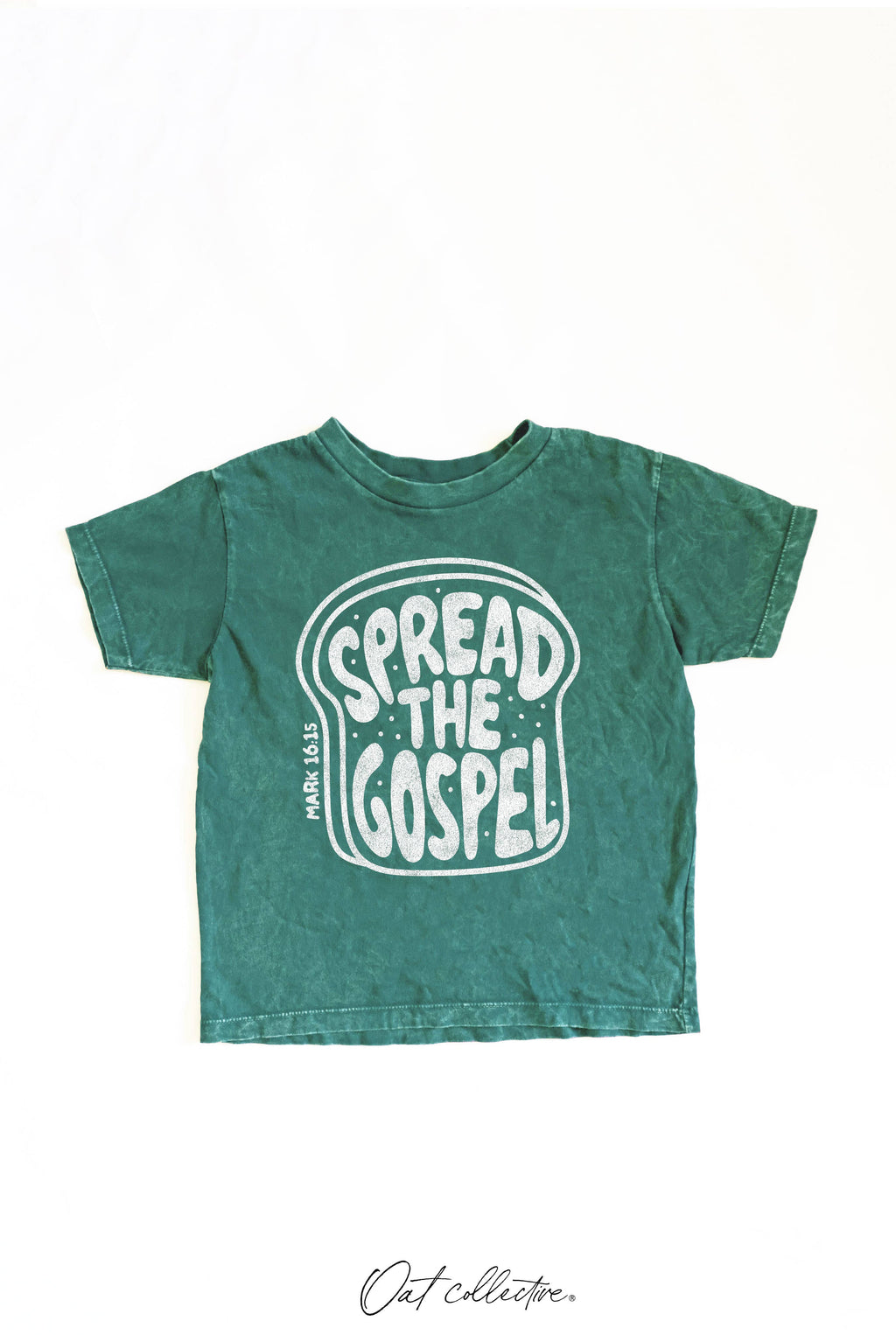 SPREAD THE GOSPEL Toddler Washed Graphic Top