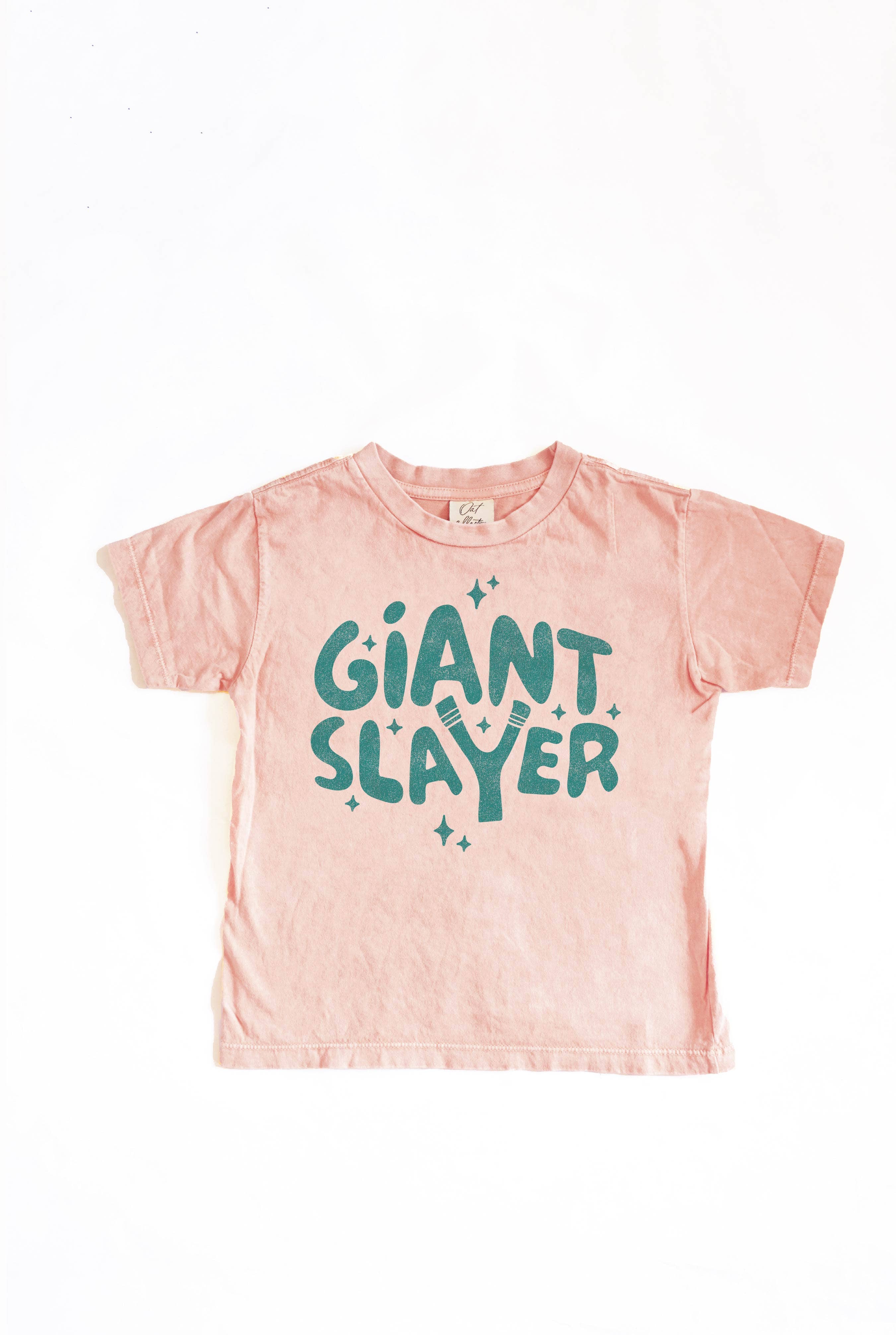 GIANT SLAYER Toddler Washed Graphic Top