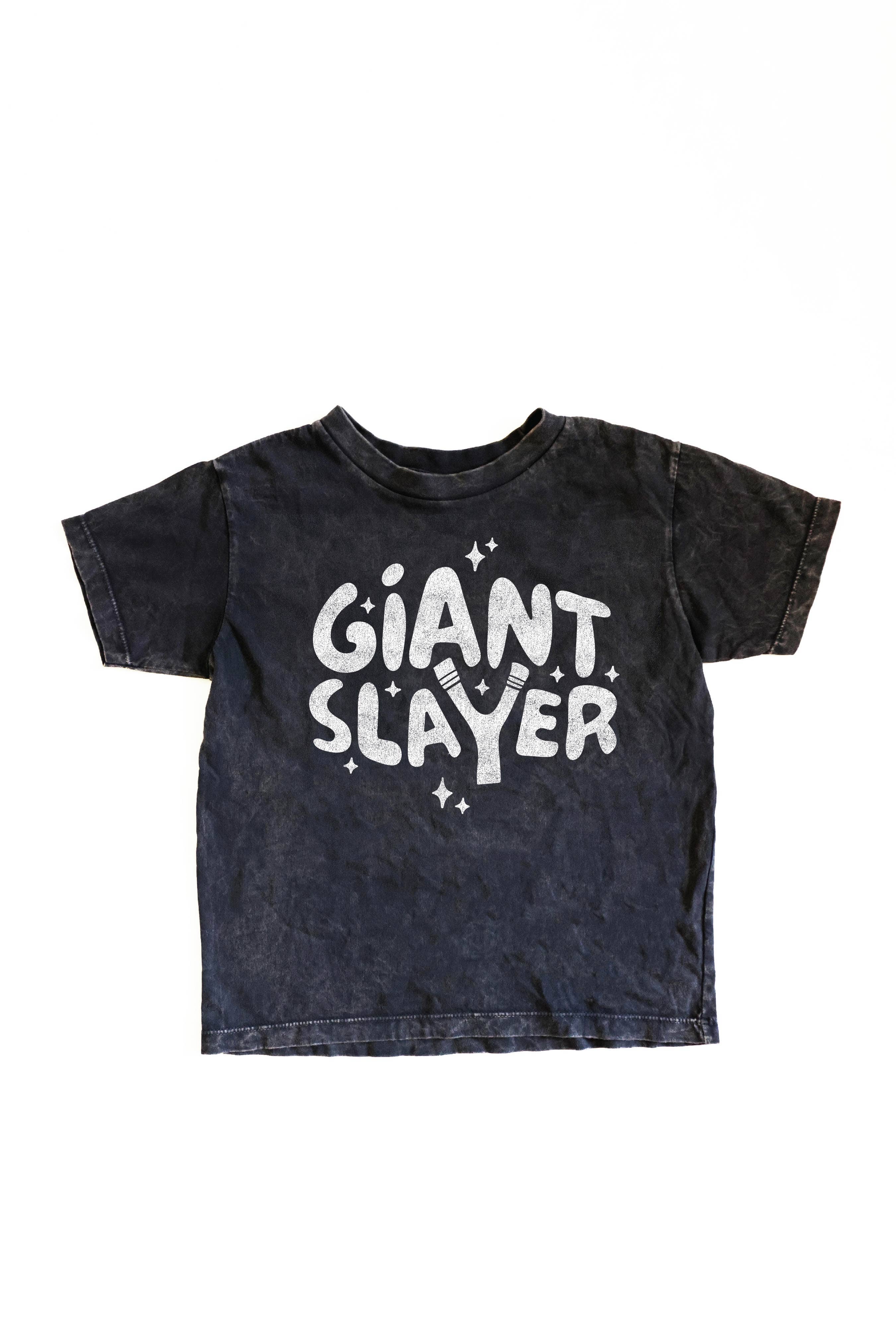 GIANT SLAYER Toddler Washed Graphic Top