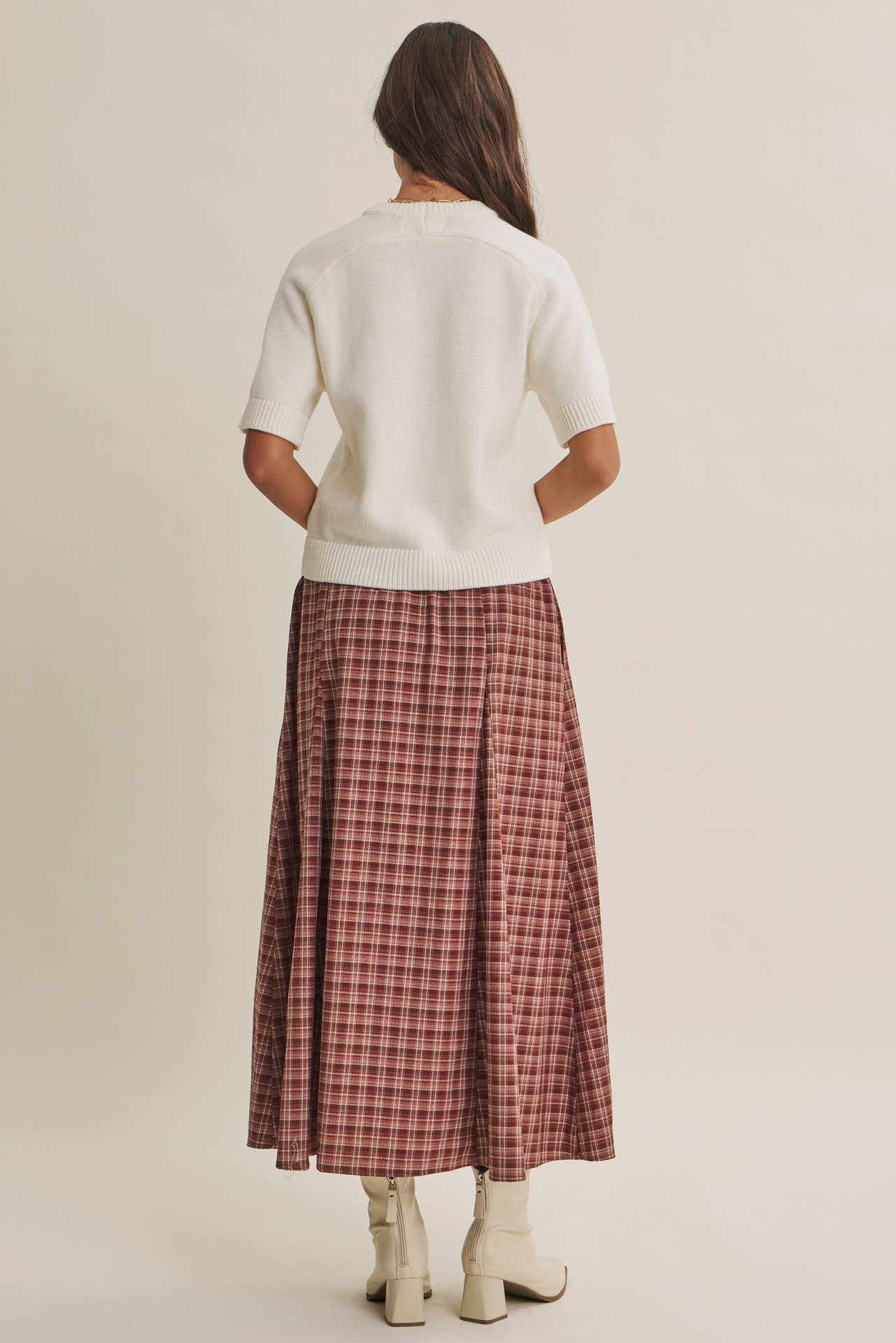 YEAR-ROUND ESSENTIAL SOFT SWEATER TOP WITH RAGLAN SLEEVES