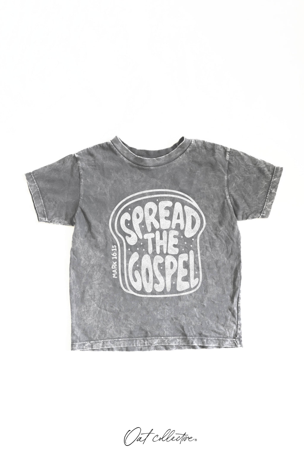 SPREAD THE GOSPEL Toddler Washed Graphic Top