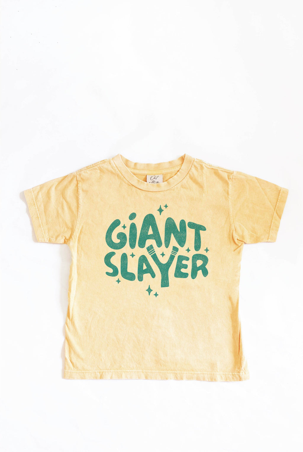 GIANT SLAYER Toddler Washed Graphic Top