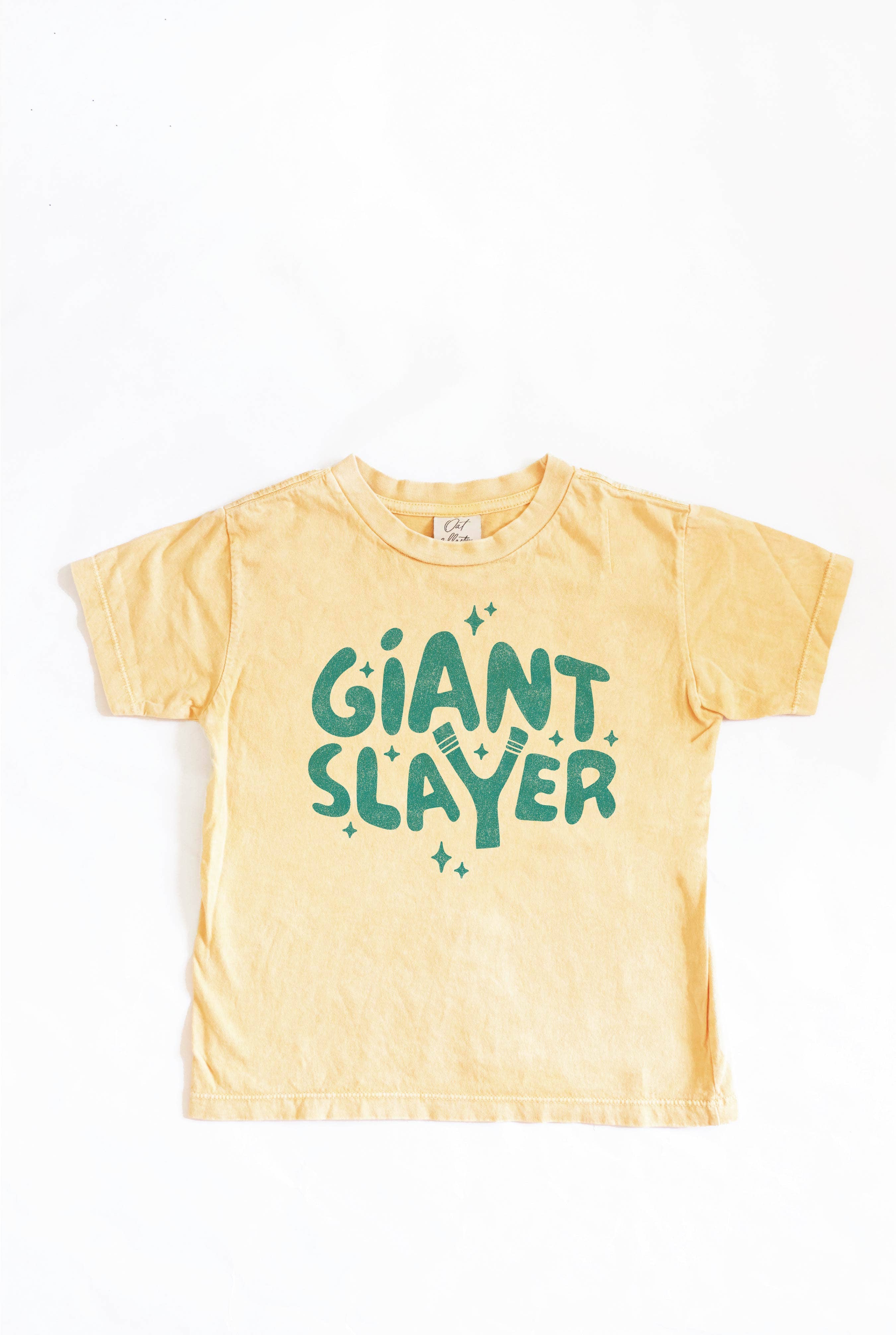 GIANT SLAYER Toddler Washed Graphic Top