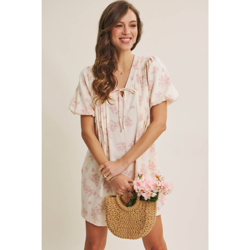 BLENDING CLASSIC WITH EASY SHAPE PLEATED TOILE ROMPER: NAVY BLUE / S