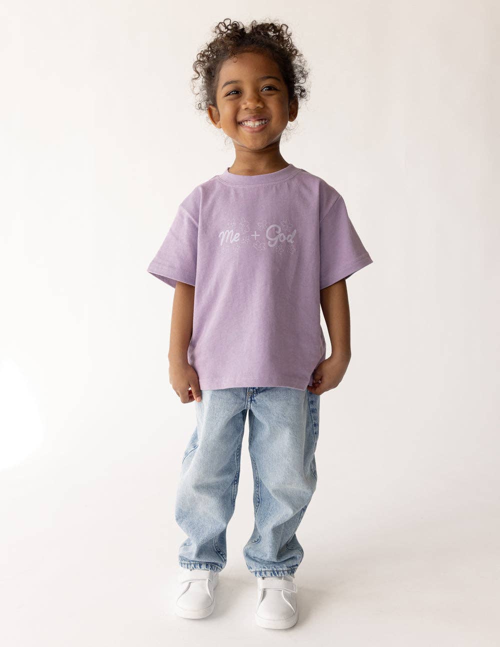 Me Plus God Kids Tee: 3T