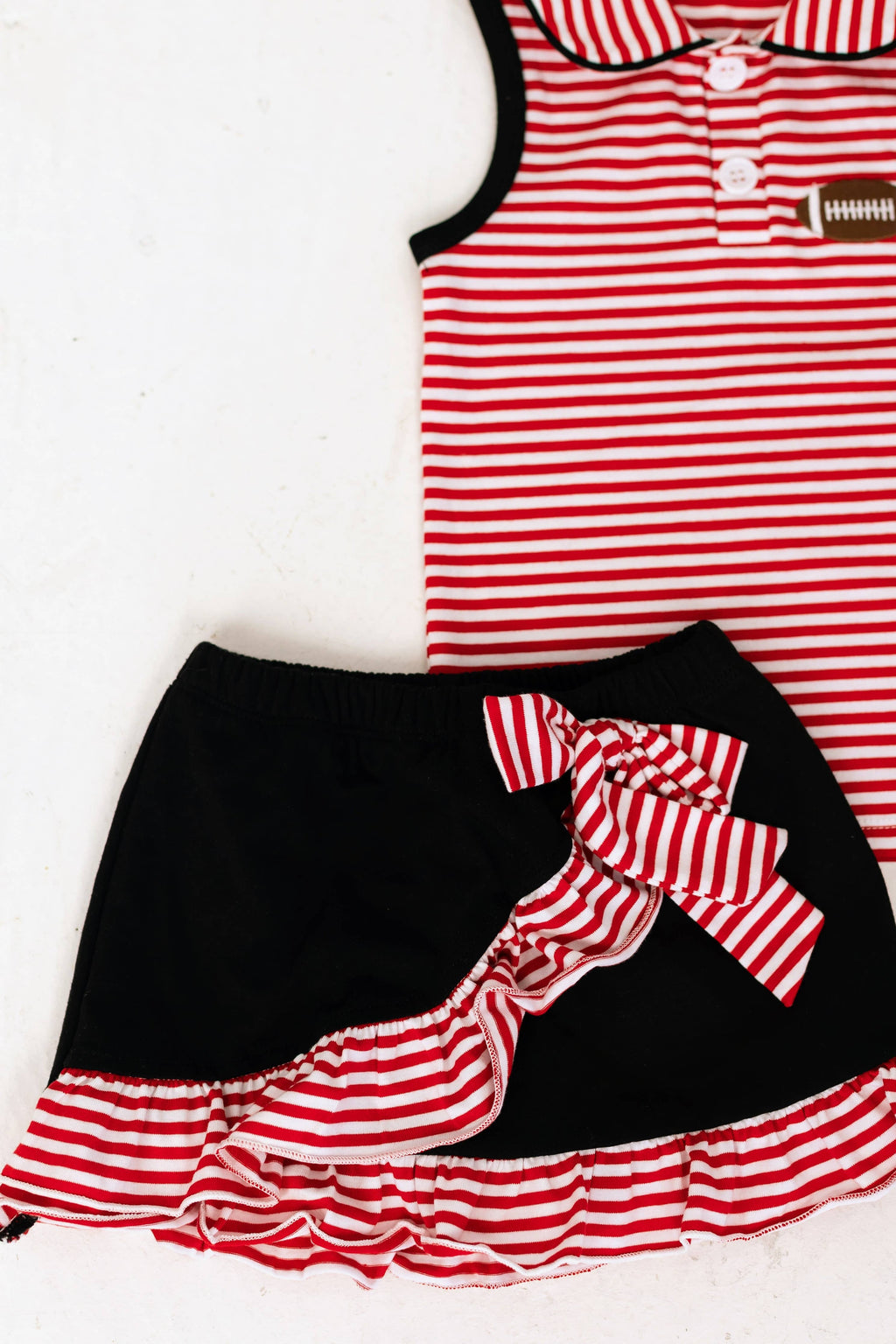 Gameday Cheer Set Red & Black