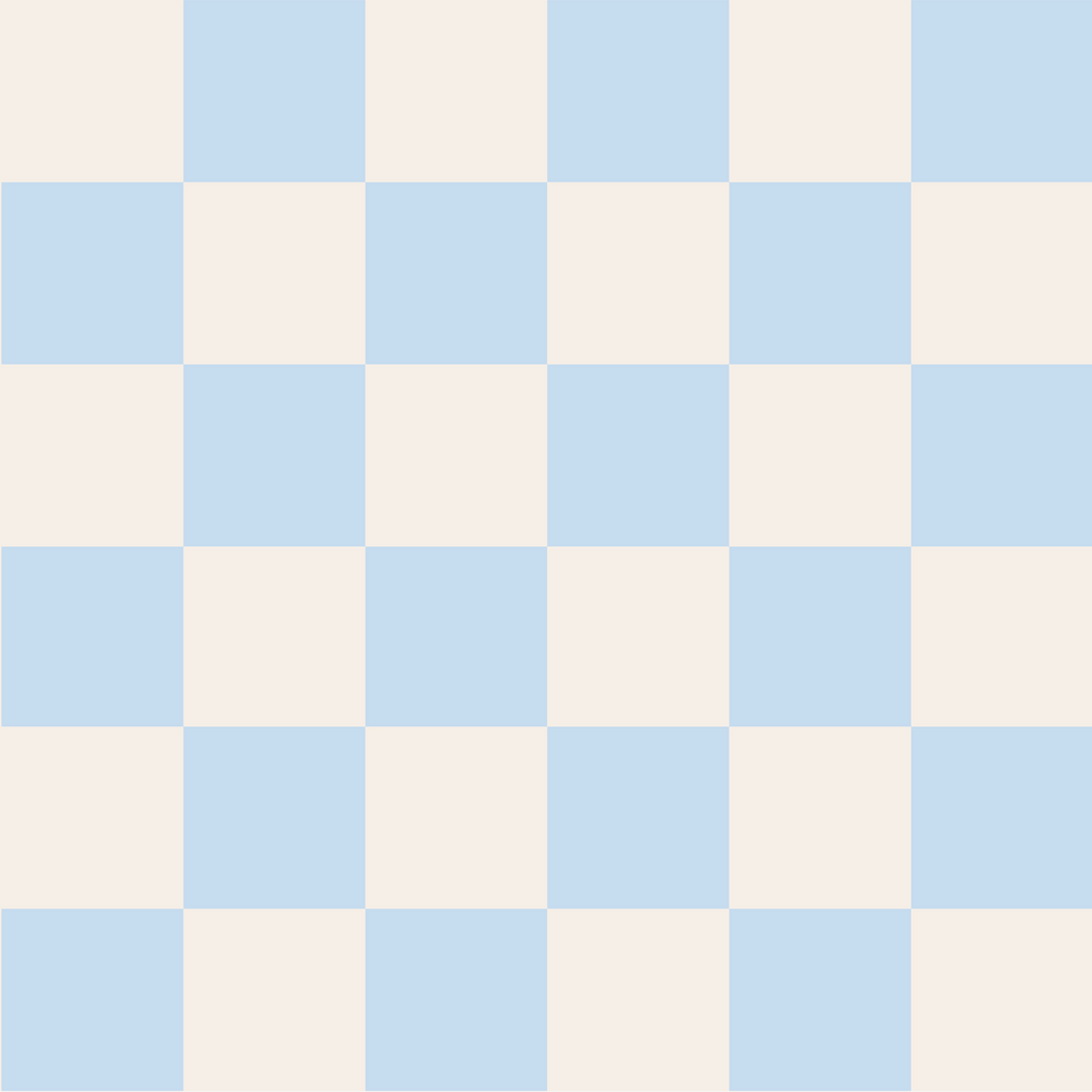 Seaside Hoodie | Coastal Check | Blue
